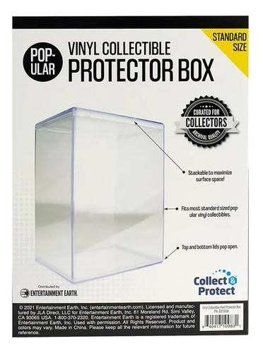 Protector Duro Para Funko Pop! Tamaño Standard
