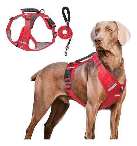 ** Pechera Arnés Transpirable Cómodo Con Correa For Perro