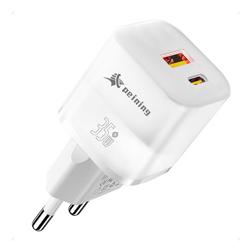 Fonte Base Carregador Turbo Carregamento 35w Usb Usb-c Fast