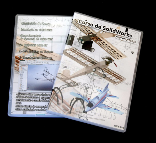 Curso De Solidworks - Projetando Aeromodelos - Em Dvd