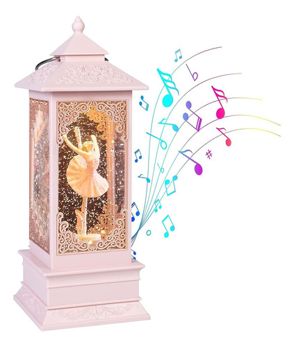 Caja De Música Con Figura Giratoria De Bailarina Para Niñas