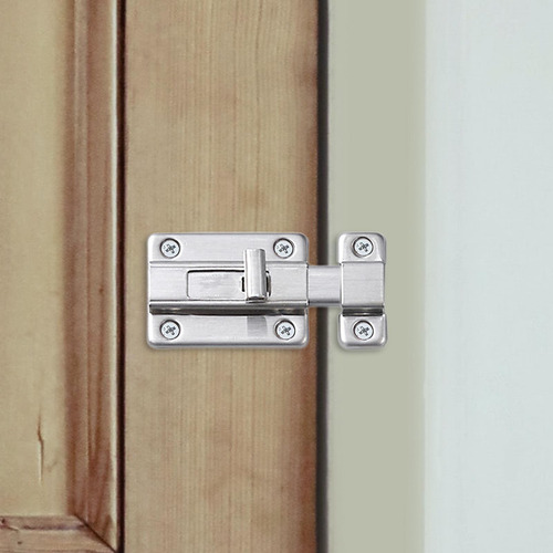 Cerradura Deslizante De Seguridad De Puertas, 2 Pulgadas