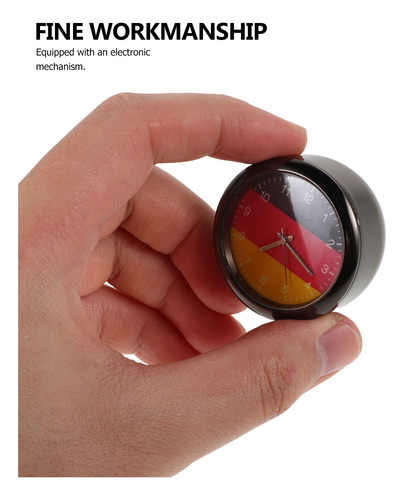 Reloj De Coche Universal Mini Reloj Luminoso Digital De Cuar