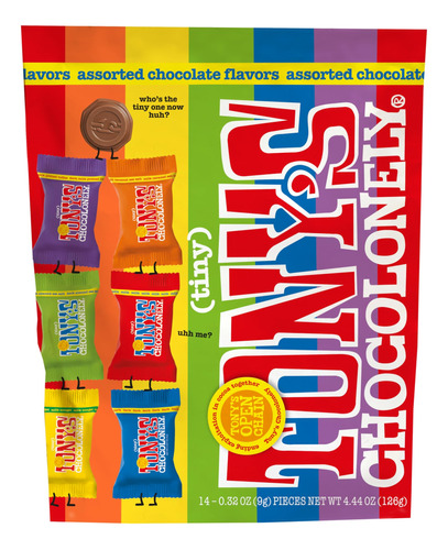 Tony's Chocolonely Surtido De Piezas De Chocolate De Leche 