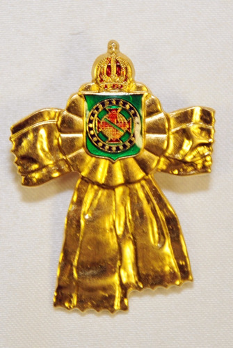 Imagem 1 de 1 de Distintivo Feminino Armas Do Império Pin Monarquista