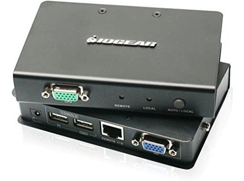 Iogear Usb 2.0 Extensor De Consola Kvm Vga, Gce500u
