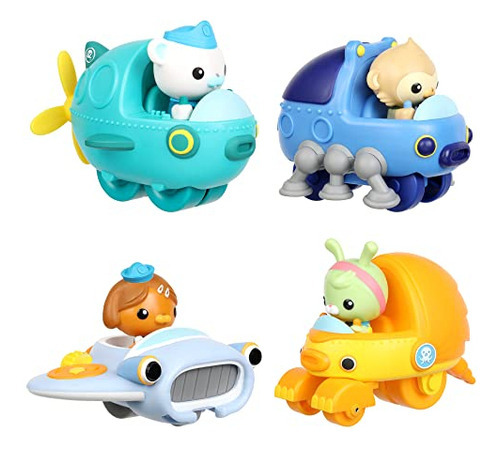 Octonauts Above & Beyond | Vehículos Gup Racers | Paquete con