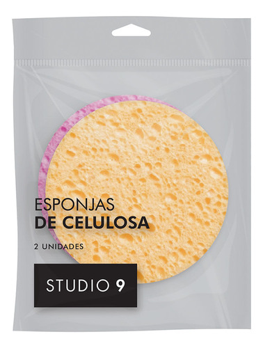 Esponja De Baño Studio 9 Celulosa X 2 Un