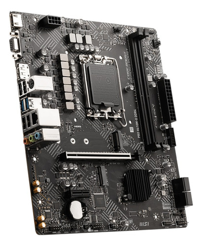 Tarjeta Madre Msi Pro H610m-g Ddr4 Intel Lga 1700 12va Gen