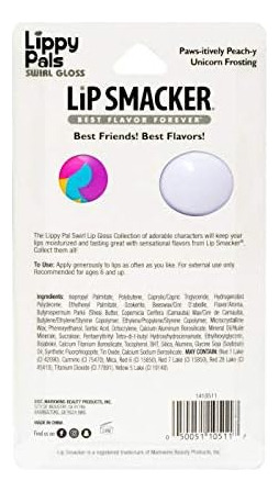 Lip Smacker, Lippy Pal Swirl Gloss Panda E Unicórnio - 0,56
