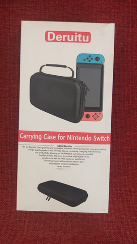 Estuche Nintendo Switch Deruitu *nuevo*