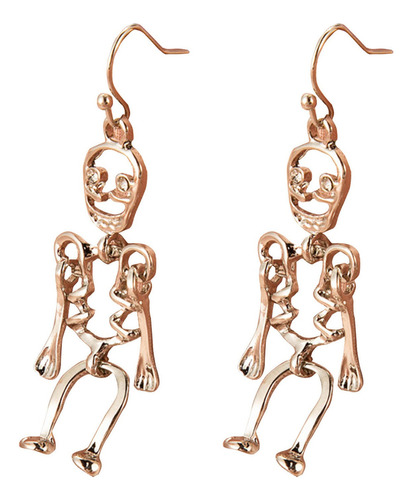 Pendientes J Halloween Gótico Fantasma Araña Calavera Mujer