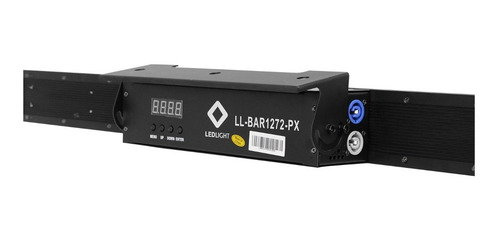 Kit 12 Unid Ribalta 2in1 Beam Efeitos Ambar Rgb Camaleão