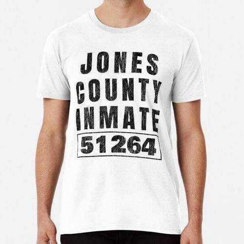 Remera Prison Inmate Halloween Costume Jones County Jail Ora