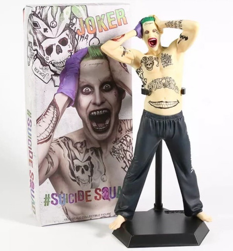 Boneco Coringa Batman Suicide Squad Joker Crazy Toys 30cm