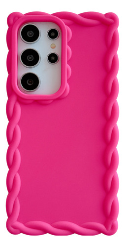 Funda Para Samsung Galaxy A06/a16/s24 Fe, Brillo Metálico Mate Y Marco Retorcido, Silicona Suave Que Absorbe Los Golpes