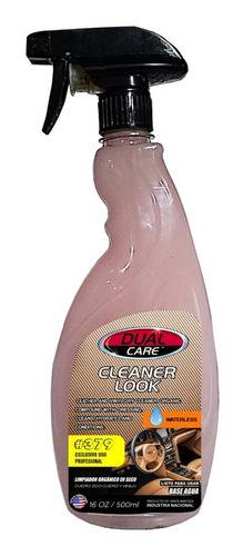 Limpiador De Cuero 500ml C/ Hidratante Orgánico Dual Care