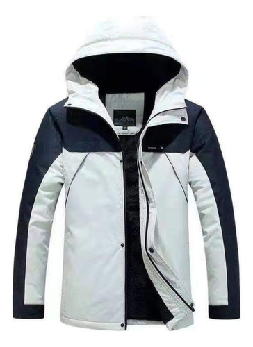 Chaqueta Outdoor Con Chiporro Para Hombre Repelente Al Agua