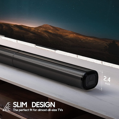 Imagen 7 de 10 de Barra De Sonido + Subwoofer 2.1 Bluetooth 5.0 Hdmi Usb 160w