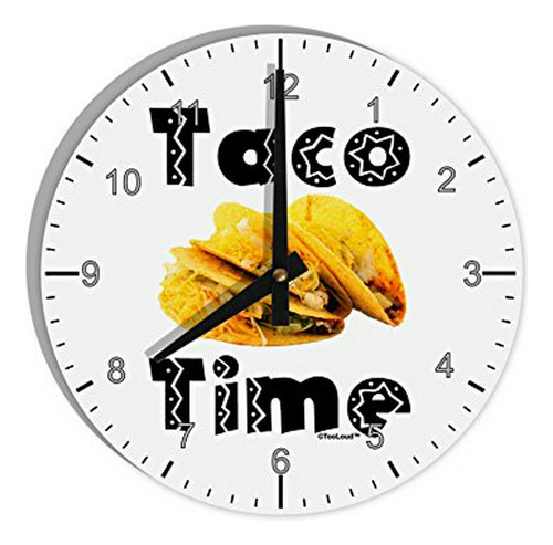 Reloj De Pared  Hora De Los Tacos 