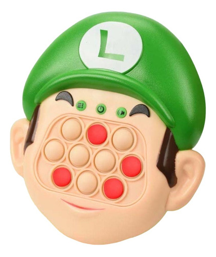 Super Luigi Pop It - Juego De Destreza Didáctico