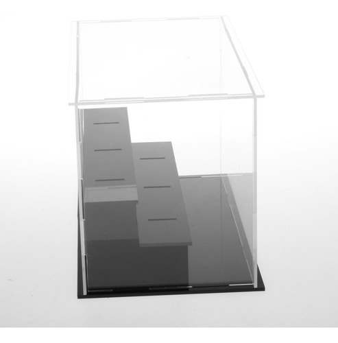 2 Vitrina De Acrílico Transparente A Prueba De Polvo Para