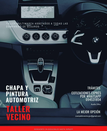 Imagen 5 de 5 de Taller De Estetica Automotriz Chapa Y Pintura, Servicios Int
