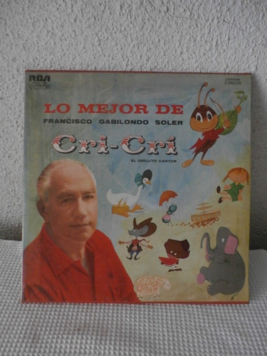 Cri-cri, El Grillito Cantor. Lo Mejor .discos Lps.