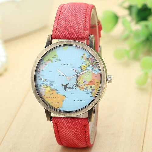 Reloj De La Mujer Mapa