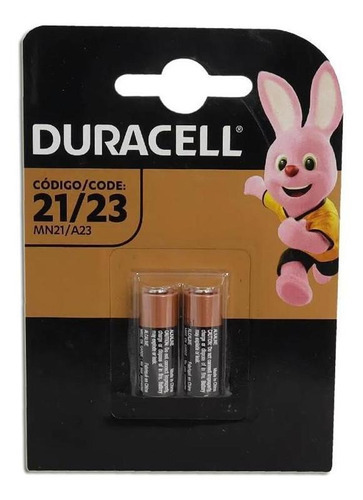 Pilha Alcalina Mn21 23 A23 12v Duracell 2u Kit 3