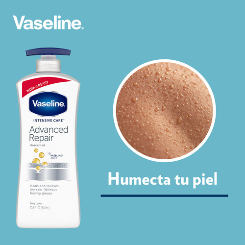 Crema Corporal Vaseline Advanced Repair 600ml Importado