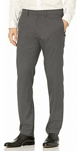 Kenneth Cole Reaction Shadow Check Pantalón De Vestir