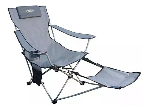 Sillon Camping Director Plegable National Geographi Footrest