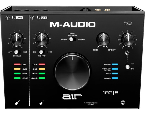 M-audio Air 192|8 Interfaz / Placa De Audio De 2 Canales