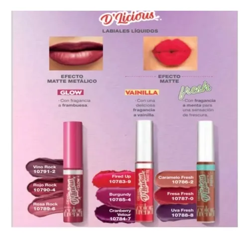 Labial Liquido Caramelo Fresh D Licious Mate Avon Color Tren