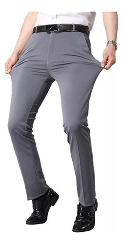 Pantalones De Seda Helada Resistentes A Las Arrugas For Hom