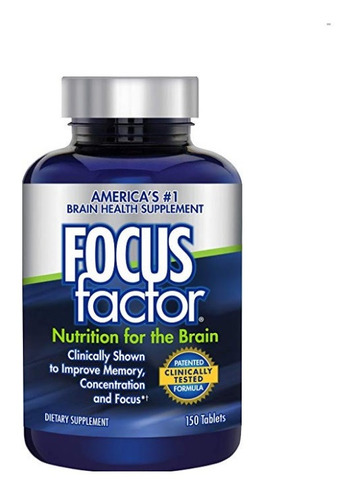 Focus Factor 180 Tab Vitaminas Cerebro Concentracion Energia