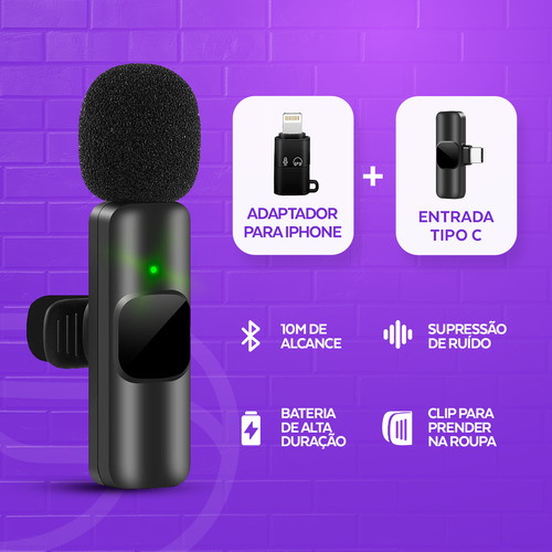 Kit Ring Light Luz Led Rgb + Tripé 2,10m + Lapela Bluetooth