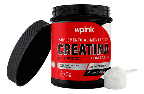 Creatina Monoidratada Maça Verde - Wpink - Virginia