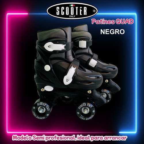 Patines Extensibles Scooter Italy Infantil Semi Profesional