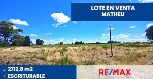 Lote En Venta 2712 M2 Con Escritura Escobar