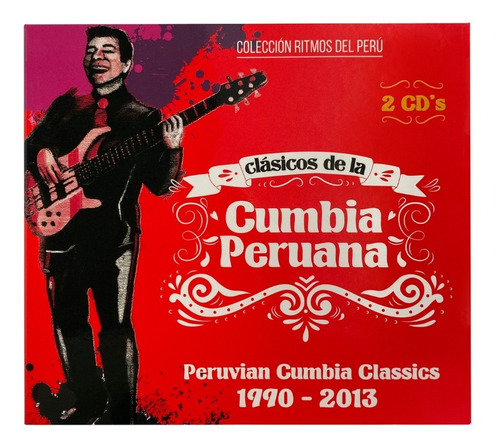 Cd Doble Clasicos De La Cumbia Peruana,ritmos Del Peru,nuevo