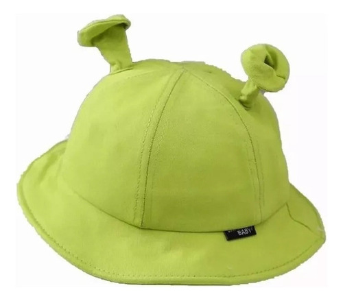 Lindo Sombrero Verde Con Forma De Cubo De Shrek