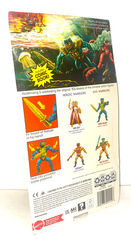 Mer-man- Fan Favorite - Unpunched - Detalle Carton Us (Usado)