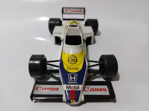 F1 Williams Fw 08 Honda Turbo - 1:24 Burago (5 Z) | MercadoLivre