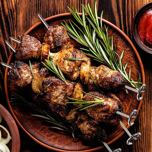 Brochetas, Porta Kebab, Accesorios Ninja 15 En 1, Compa