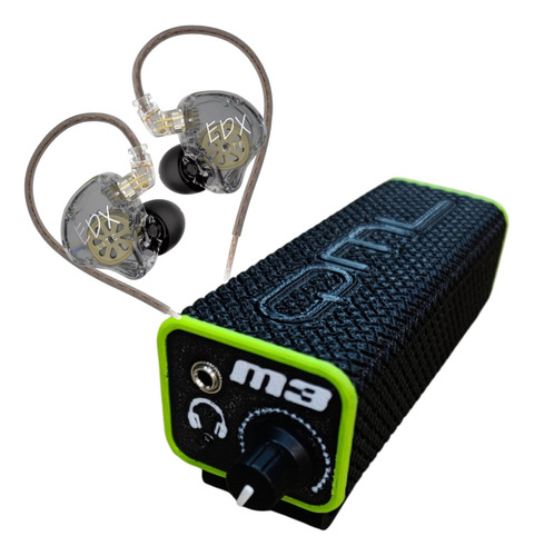 Monitor In Ear M3 + Auricular Kz Edx Lite