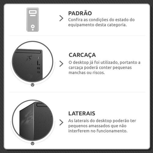 Imagem 6 de 8 de Pc Hp Compaq 8300 Core I5 3570gº Hd500 4gb Ram Win7 Small