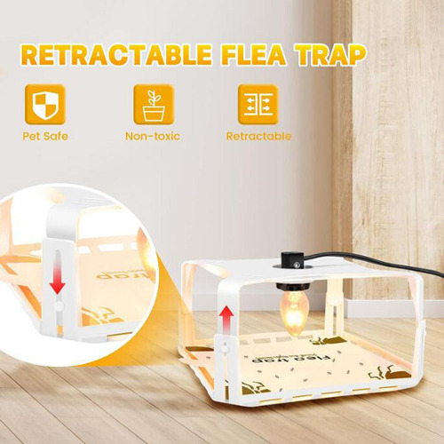 Luz De Para Pulgas Portátil Retráctil Para Sala De Estar