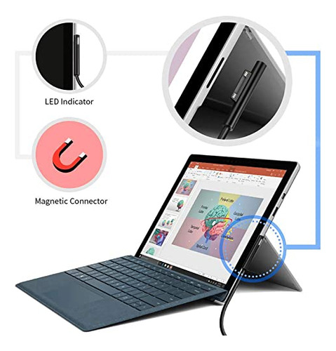 Cable De Carga Sisyphy Surface Connect A Usb-c (blanco, 0.7